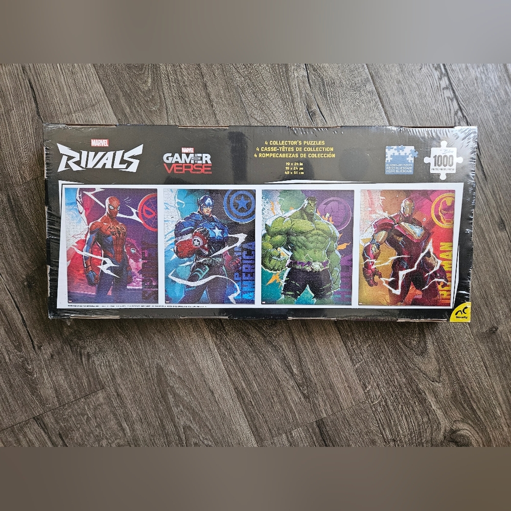 Marvel Rivals 4 Pack Puzzles - Picture 2 of 2